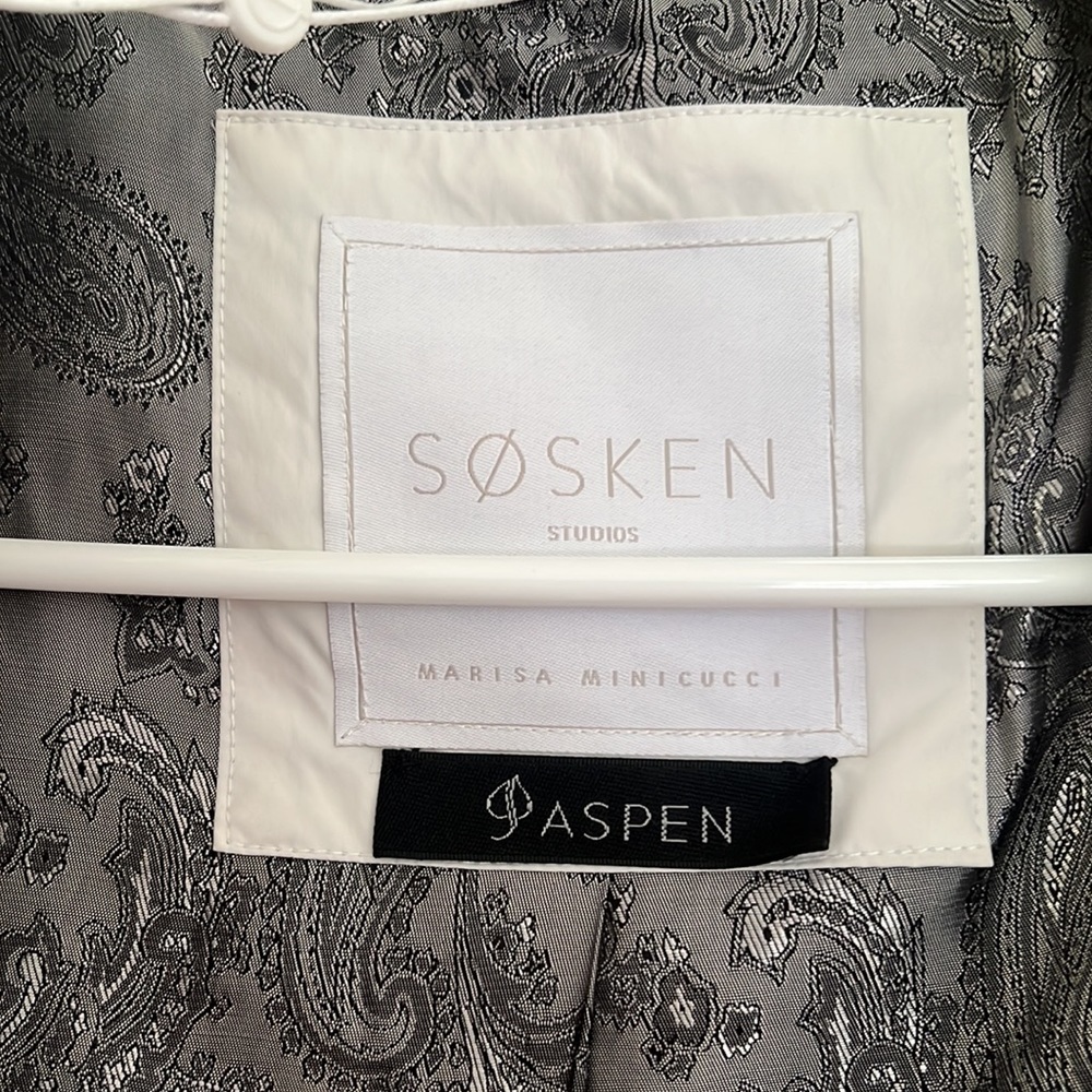 NWT SOSKEN Elexa Long Quilted Down Vest - Picture 6 of 9